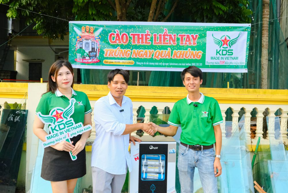 Tổng kết Chương trình Thẻ Cào Trúng Thưởng của KDS Việt Nam